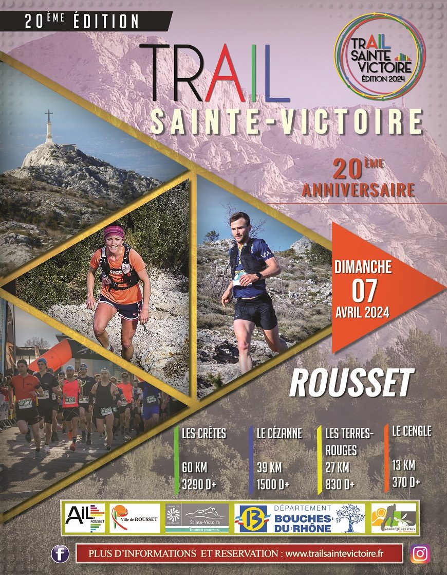 Trail Sainte-Victoire : 20e édition le 7 avril 2024 – Présentation