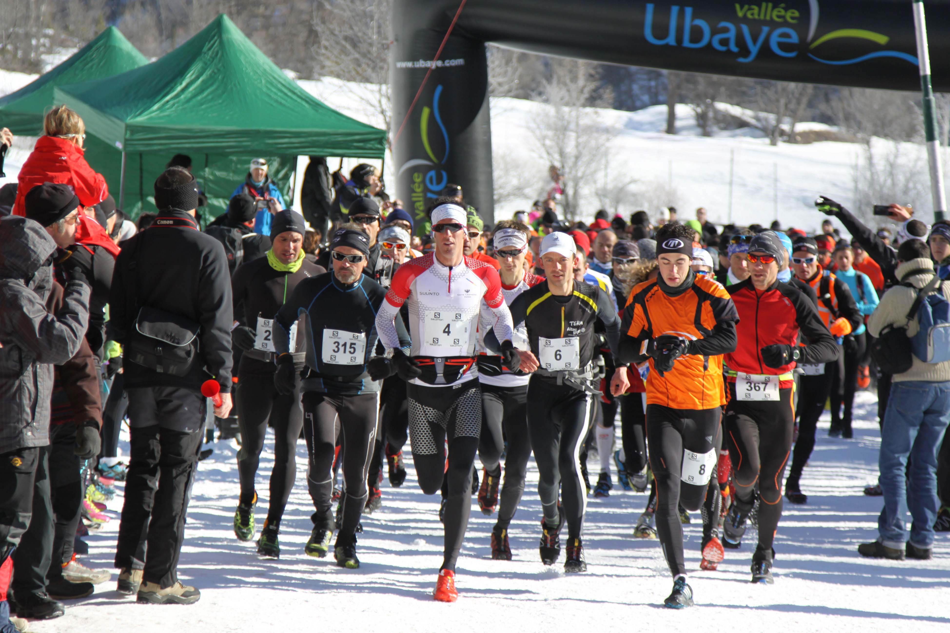 Ubaye Snow Trail Salomon classique du calendrier hivernal le 14 février