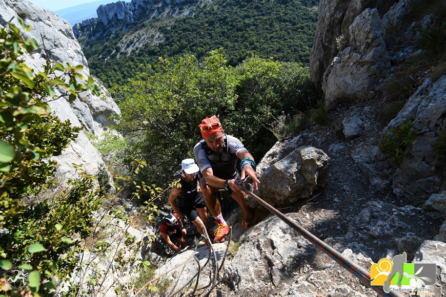 Trail de Beaumes de Venise du 10 septembre 2016: Sandra MARTIN et Andy SYMONDS assurent