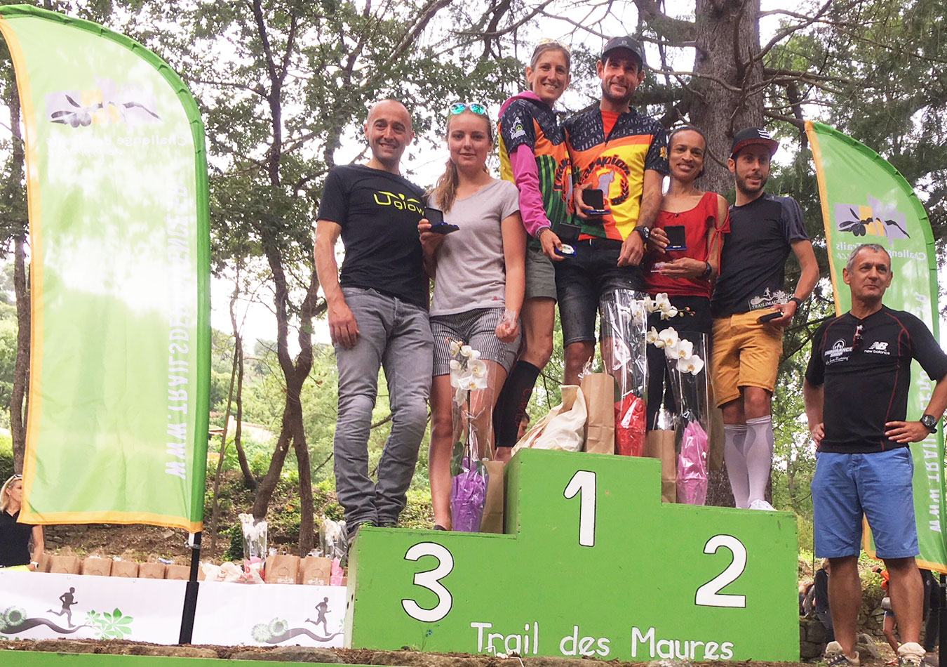 Trail des Maures : Alexia Coudray et Yohan Peisson champions 2018 des Trails courts de Provence