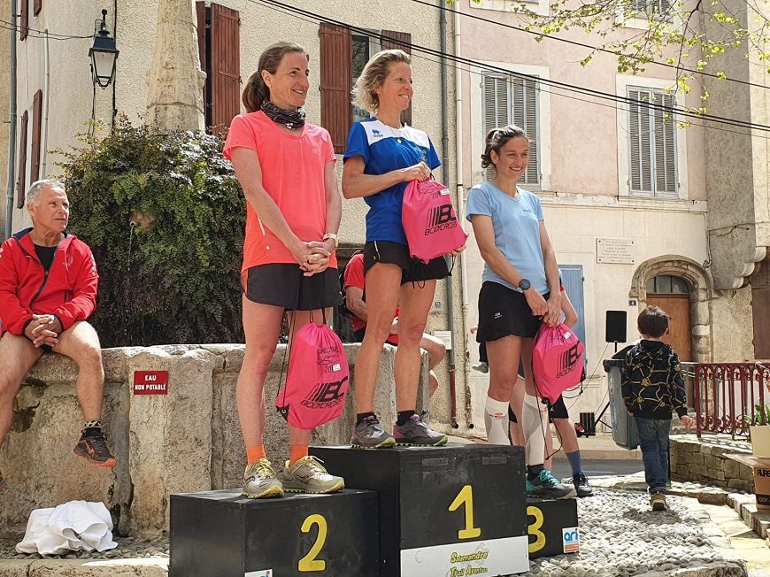 Trail de Signes, huitième étape avec vue sur mer