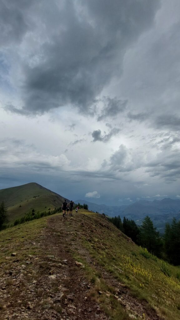 TRAIL DES MELEZES DU MERCANTOUR SOUS UNE METEO CAPRICIEUSE