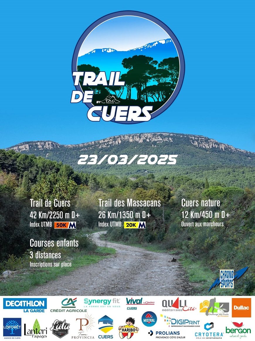 Trail de Cuers 2025 : À la découverte des sentiers varois