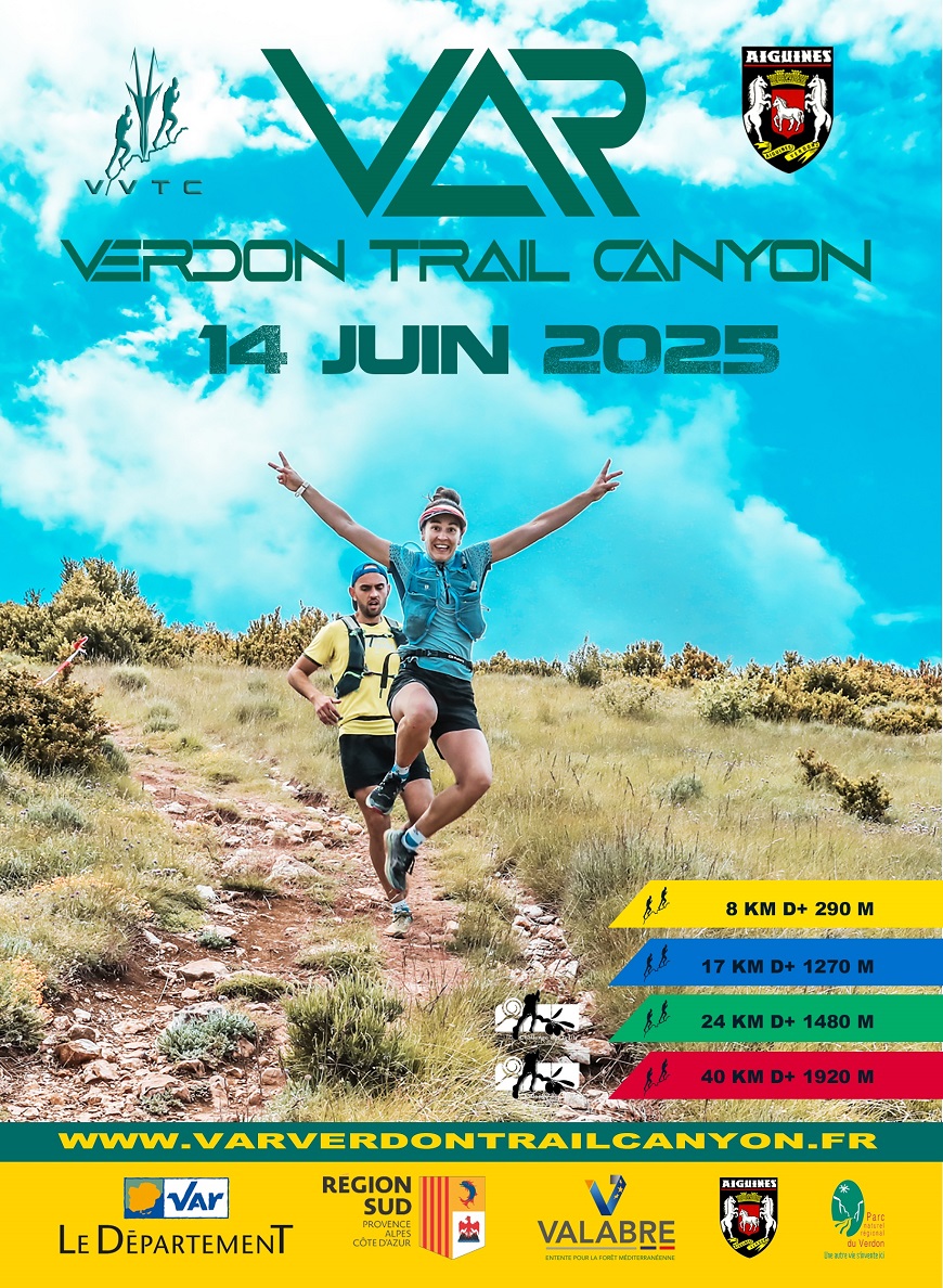 Présentation Var Verdon Trail Canyon 2025 – Au cœur du vertige et de la nature