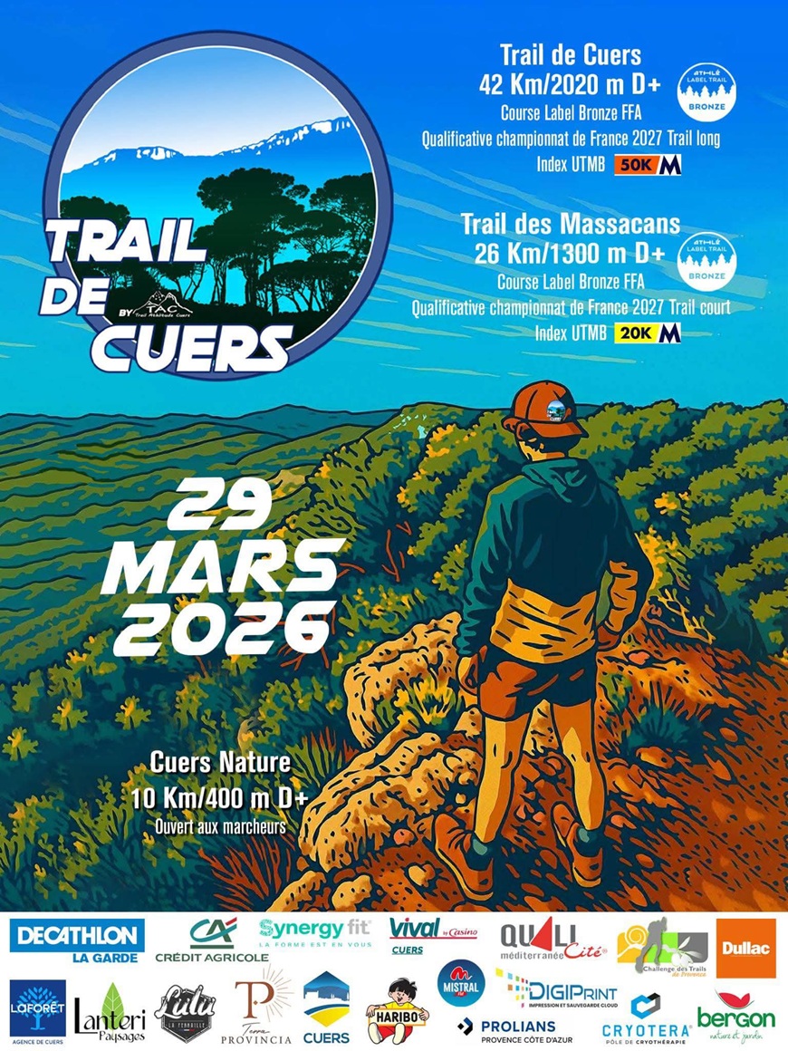 Trail de Cuers 2026 – Présentation