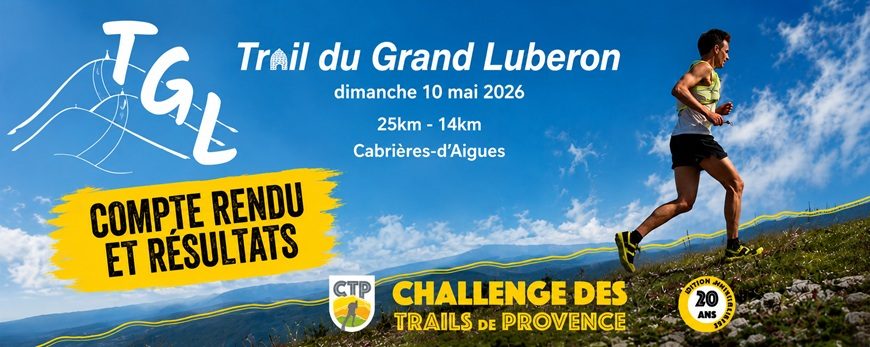 Trail du Grand Luberon 2026 – Compte rendu et résultats